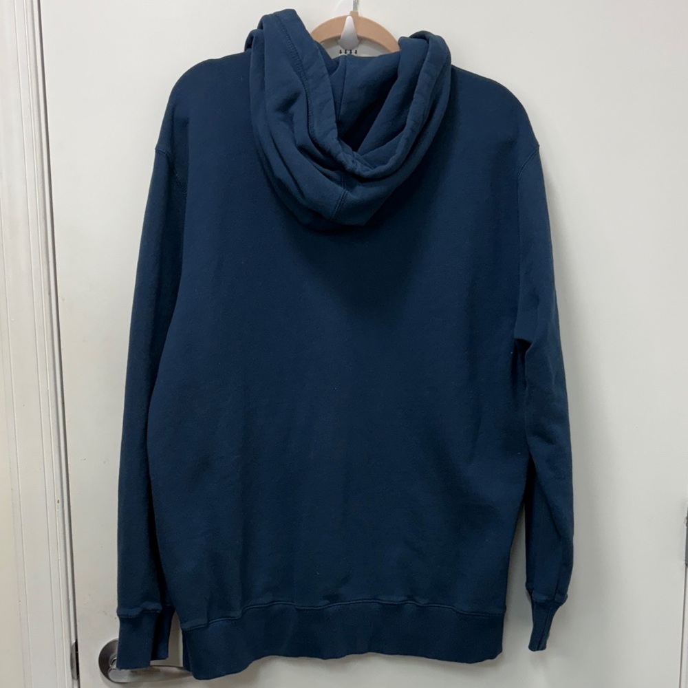 ROOTS NAVY FULL-ZIP HOODIE UNISEX WOMEN SIZE 2XL - Picture 3 of 3